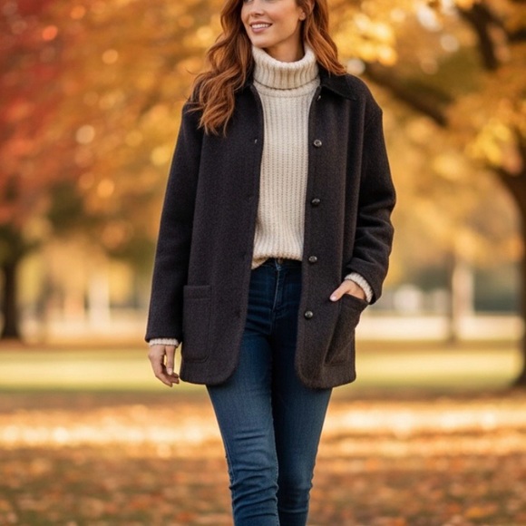 725 Originals Wool Vintage Sweater Coat Cardigan - Picture 15 of 15